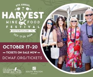 Ad for food and wine event